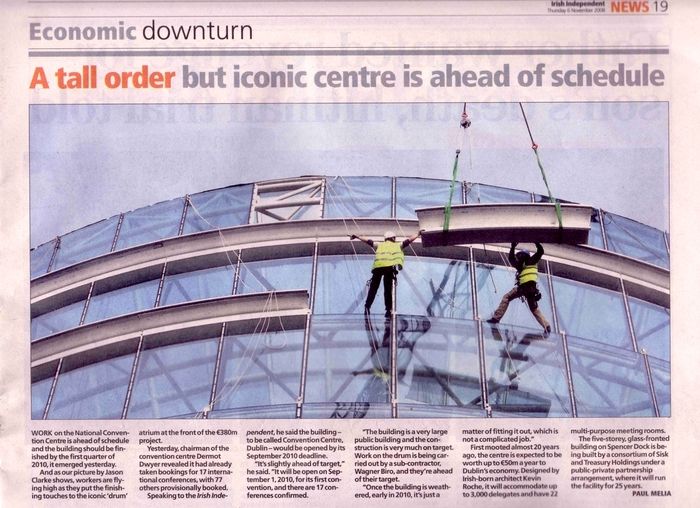 IRISH INDEPENDENT, NCC Dublin