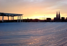 Membrandach, RTL-Rheinparkhallen, Köln