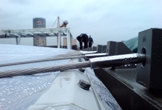 Membrandach, RTL-Rheinparkhallen, Köln